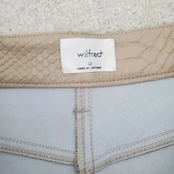 Wilfred  the Melina High-waisted Vegan Leather python pants - Picture 10 of 12